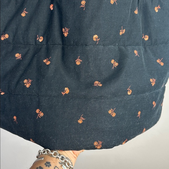 Madewell Corduroy Dumont Quilted Jacket Amie Floral XS Warm Puffer Winter Coat - Picture 12 of 16